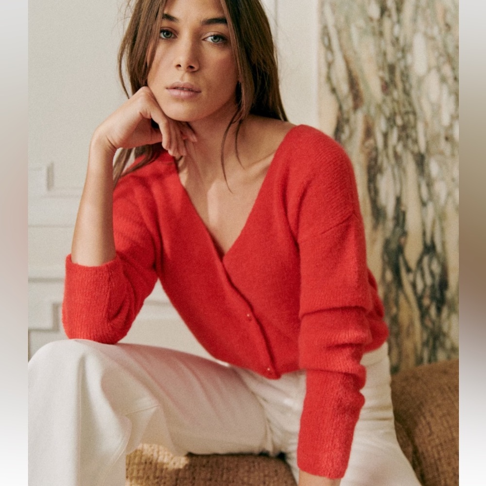 Sezane Barry Cardigan Size M